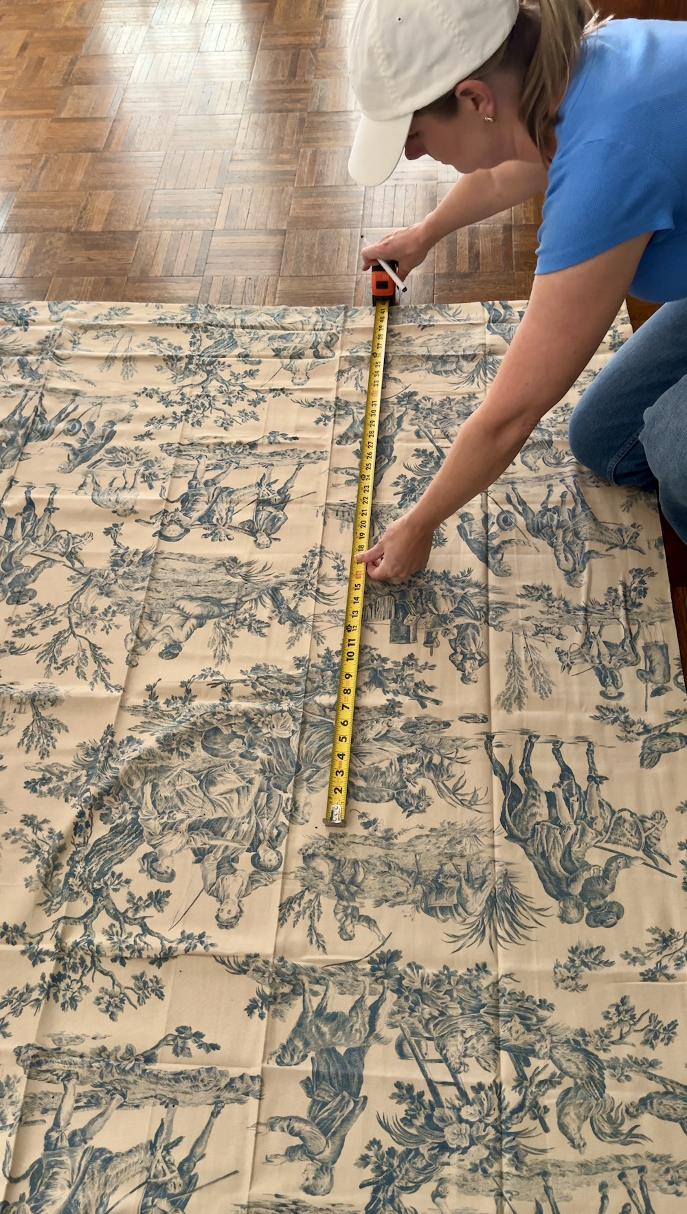 No Sew DIY Fabric Cabinet Doors That Hide Clutter in Style