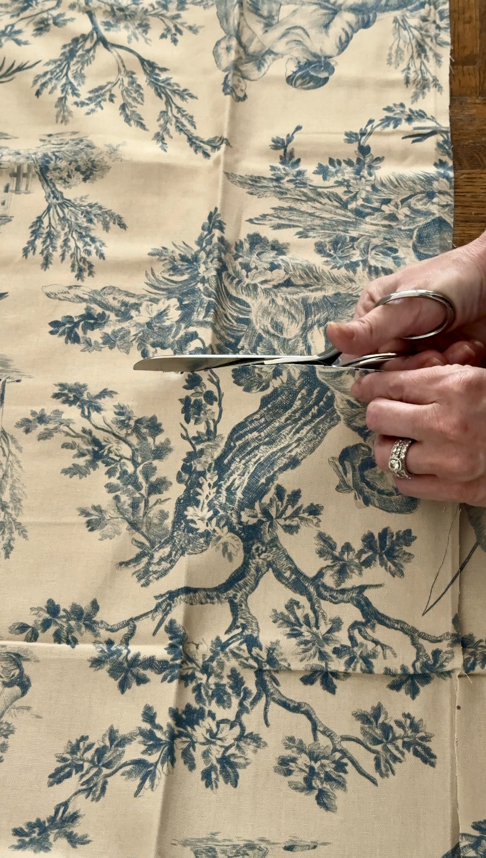 No Sew DIY Fabric Cabinet Doors That Hide Clutter in Style
