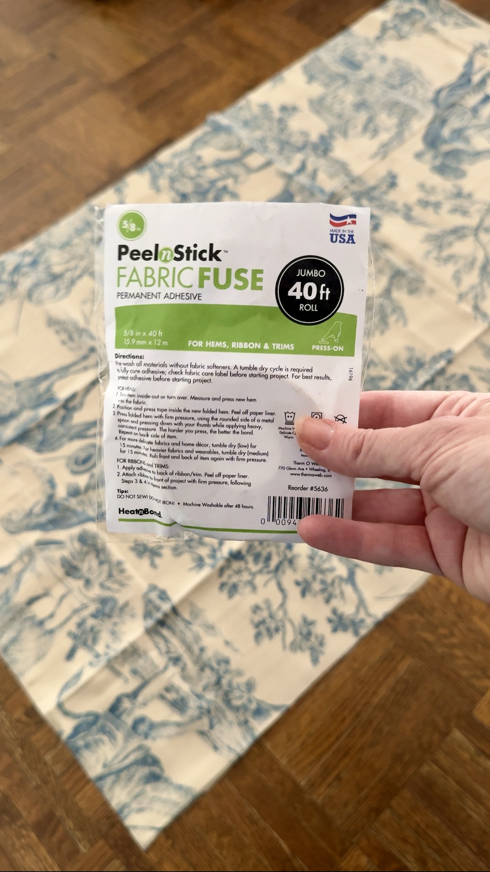 No Sew DIY Fabric Cabinet Doors That Hide Clutter in Style