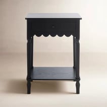 slim bedside table