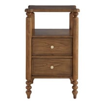 slim bedside table
