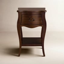 slim bedside table