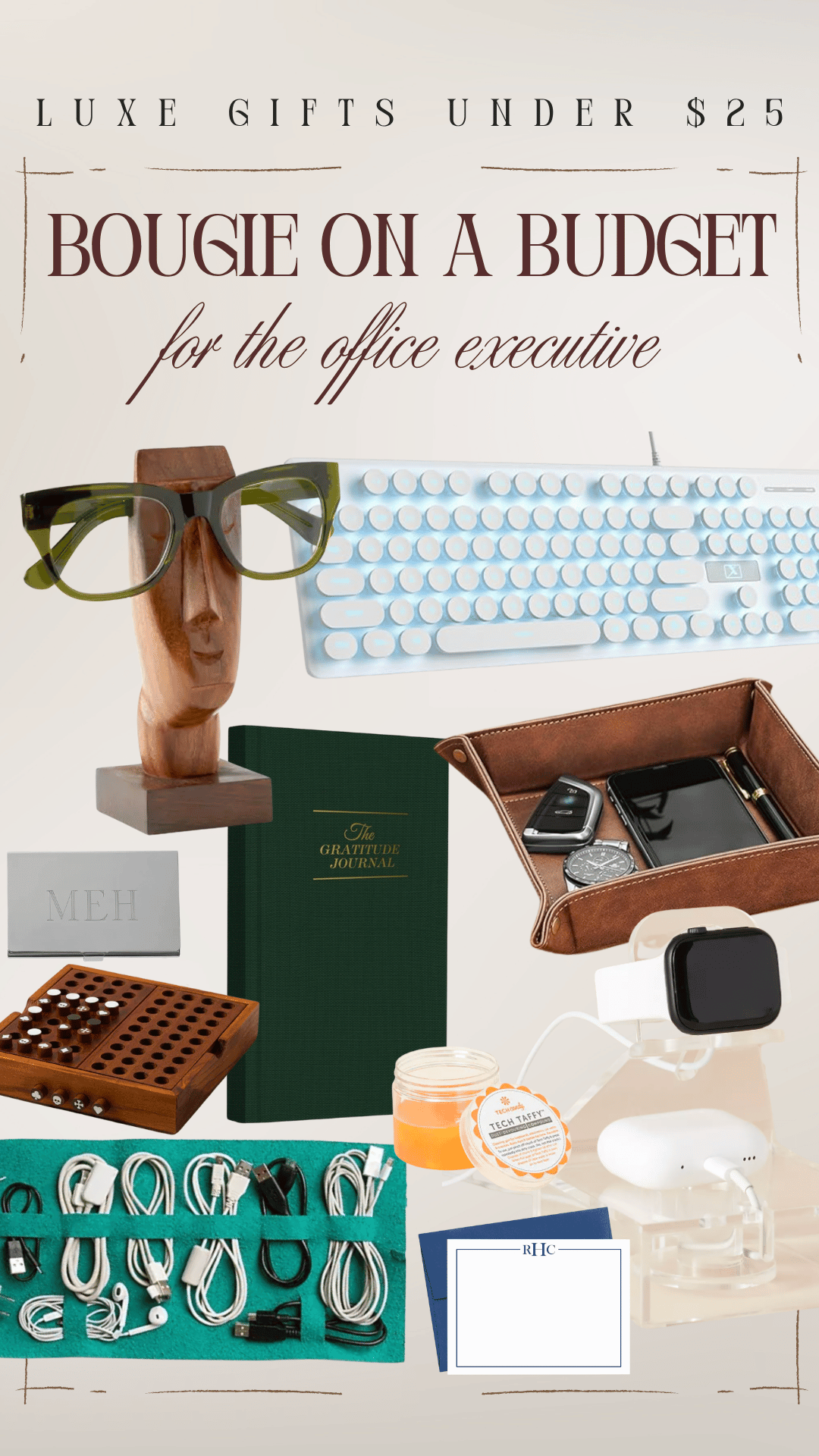 cheap gift ideas under $25 for him office executive coworker employee boss employer dad grandpa uncle brother friend boyfriend