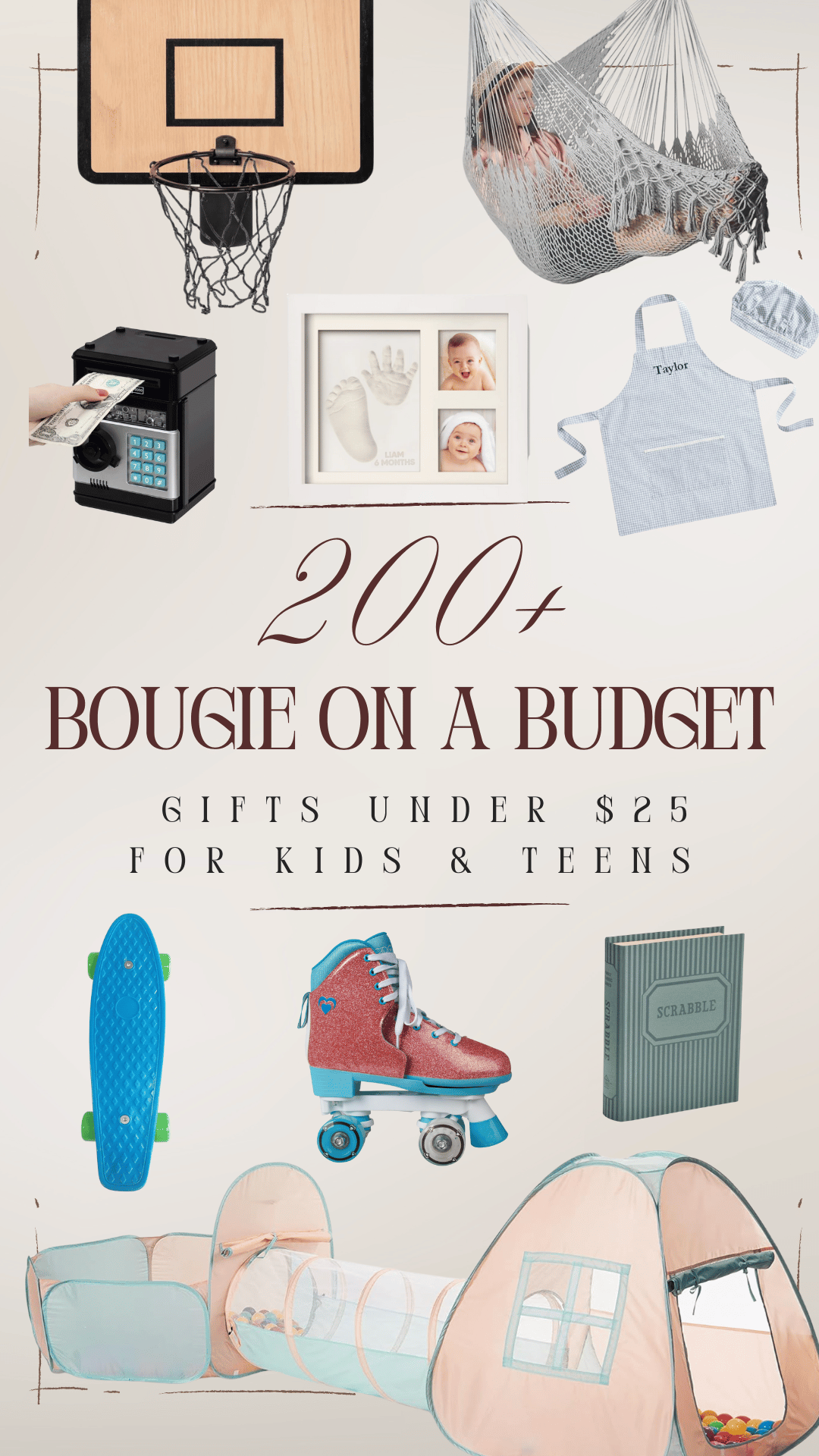 cheap gift ideas for kids teens babies and toddlers under $25