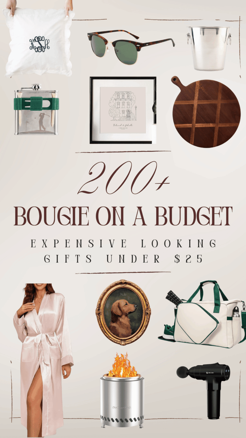 200+ Bougie on a Budget Cheap Gift Ideas Under $25 - Bless'er House