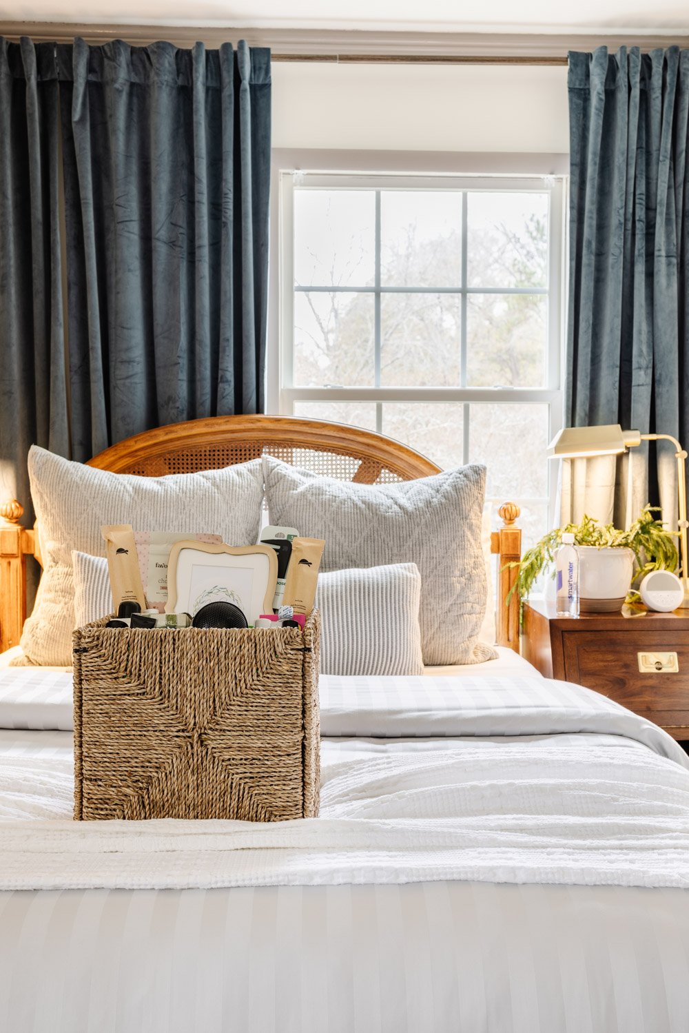 guest room amenities welcome basket