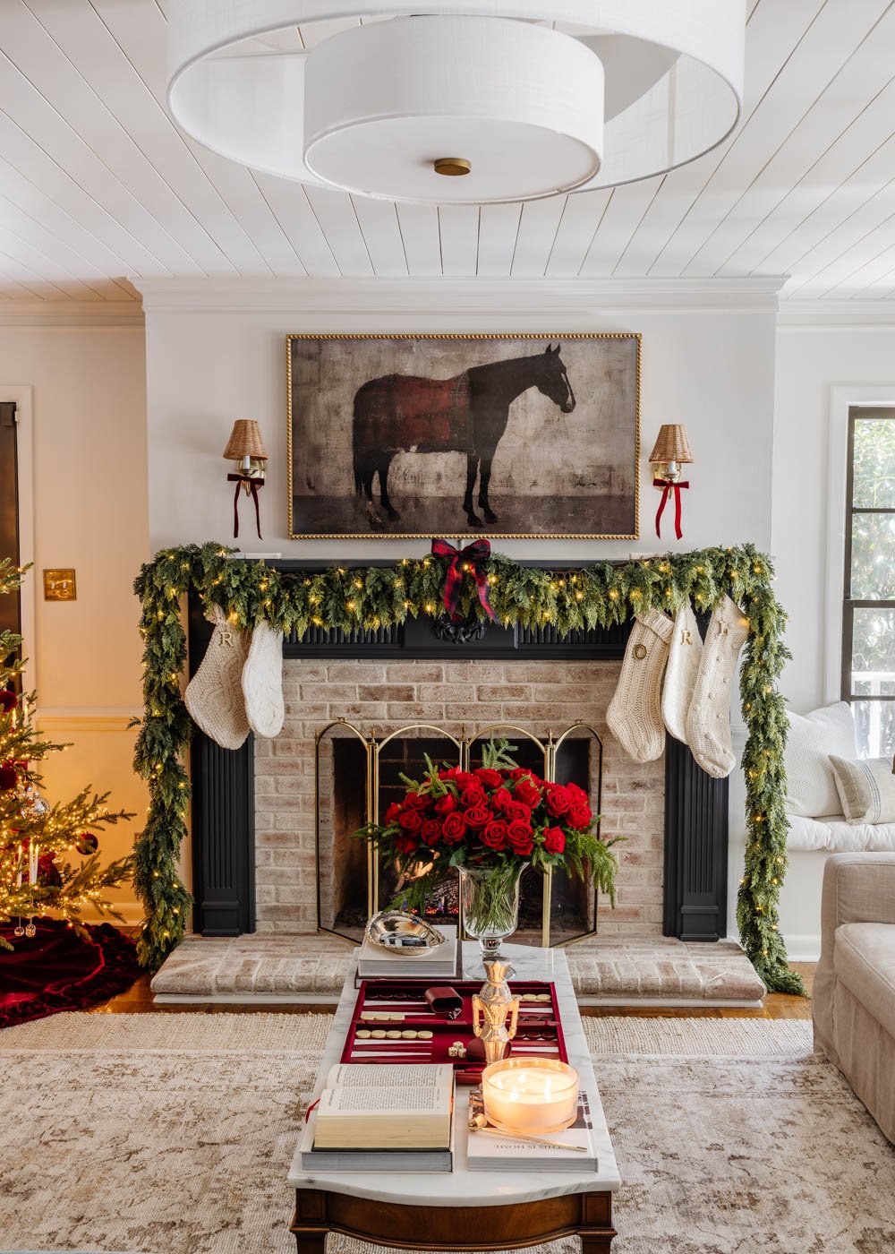 Ralph Lauren Christmas decorating ideas on a budget