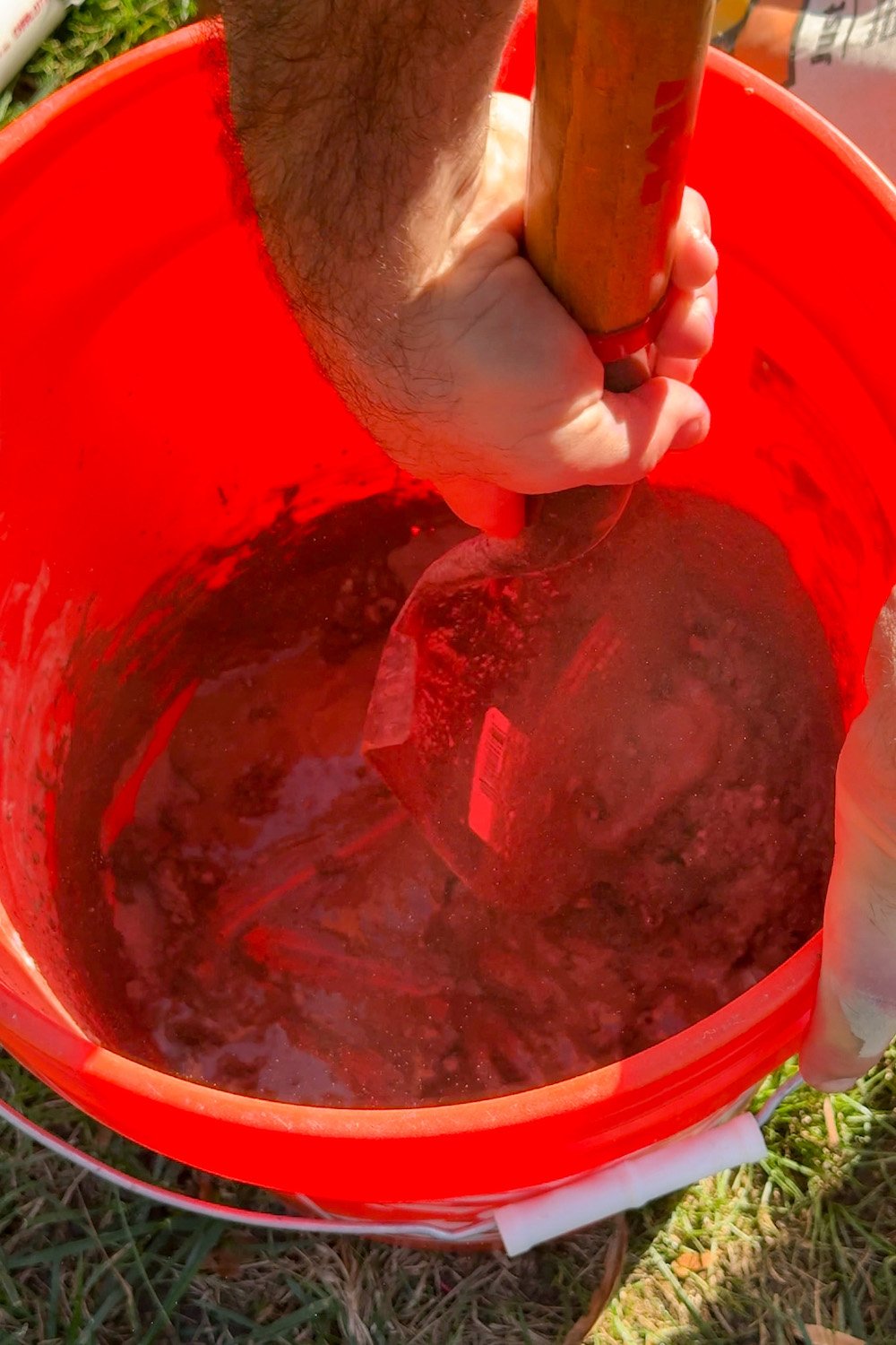 diy christmas tree stand planter pot
