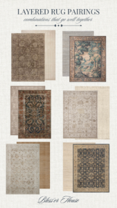 Layered Rugs Set How to Layer Rugs (Plus the Best Rug Pairings That Always Work) - Bless ...