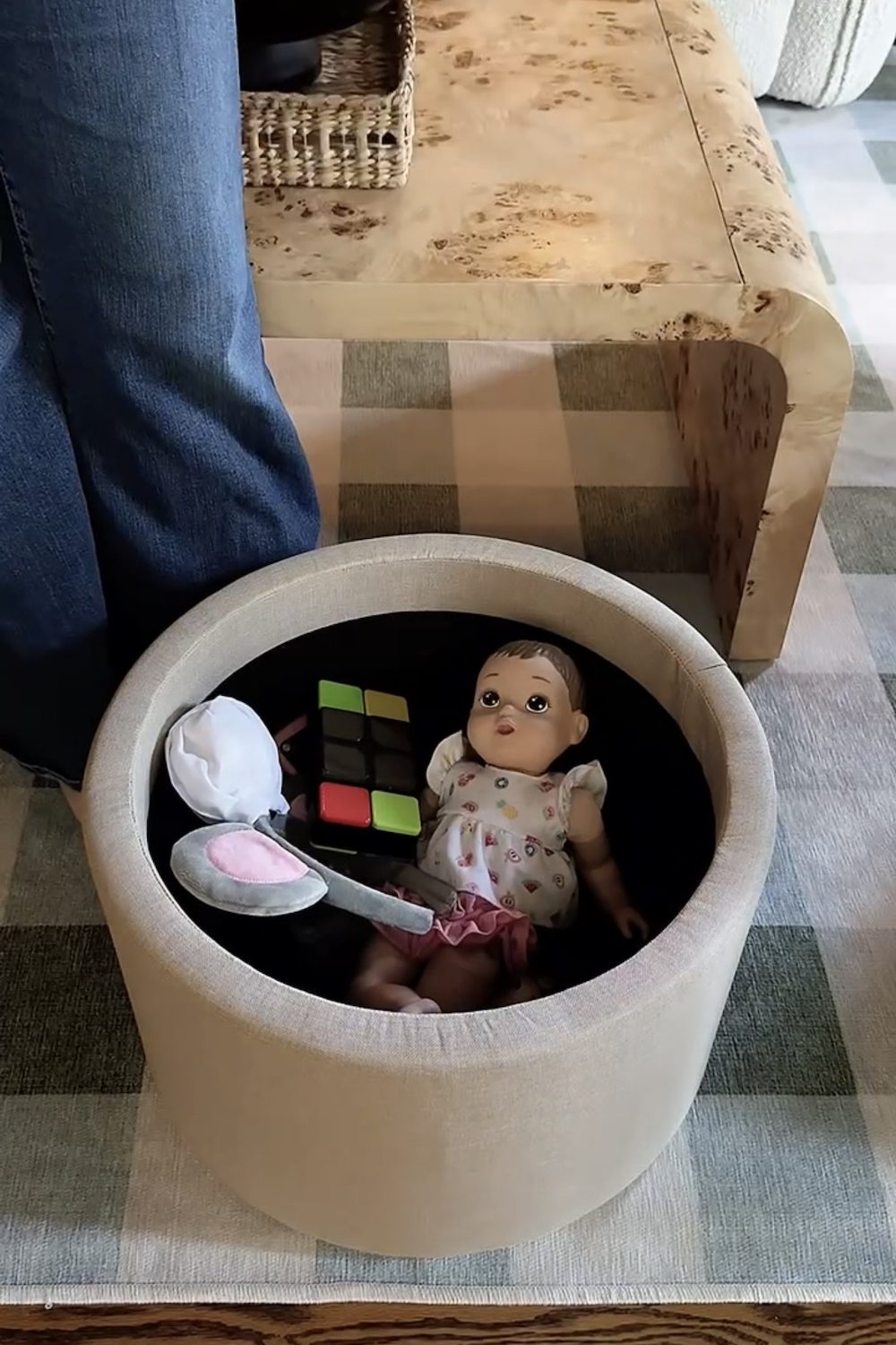 hidden toy storage