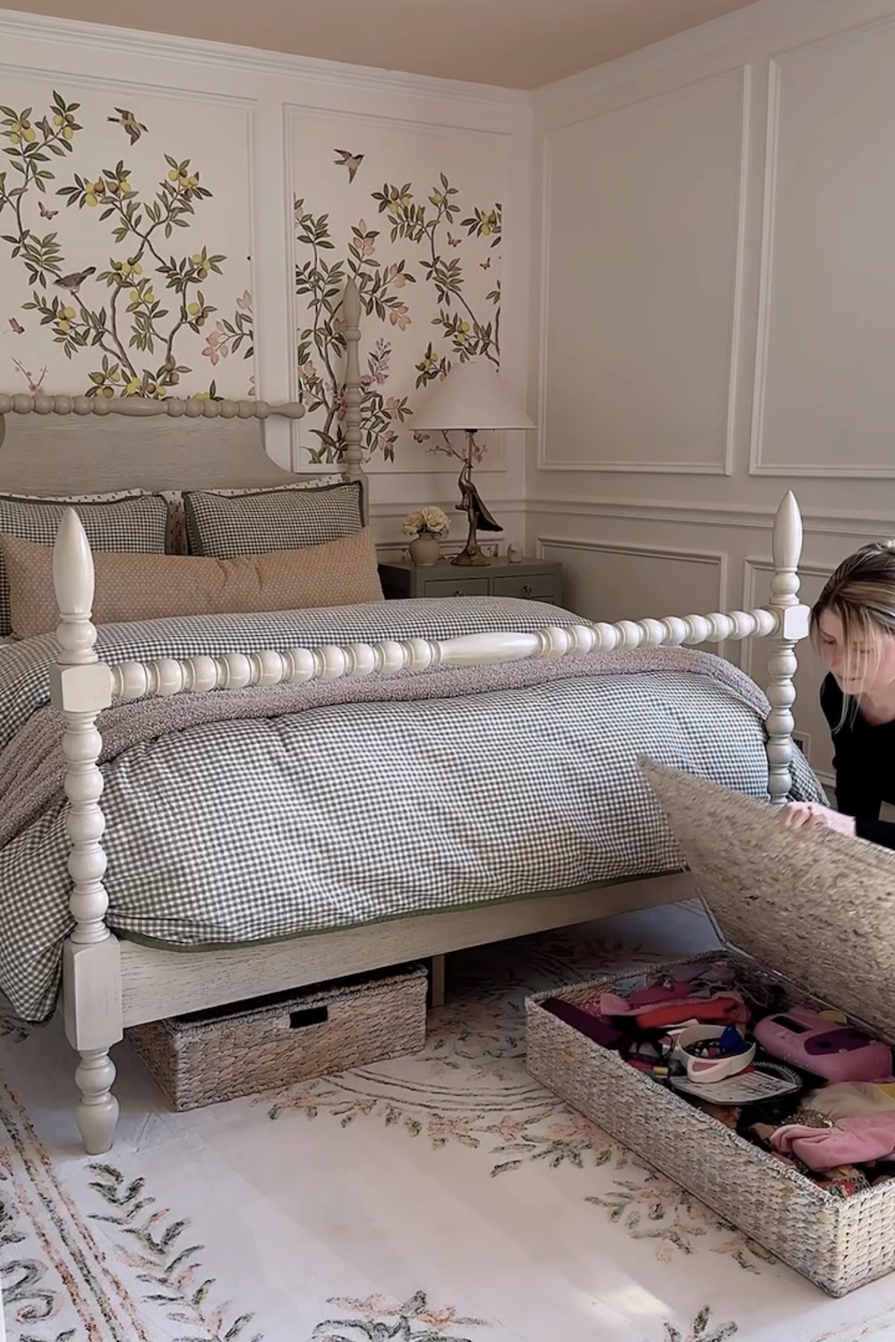 under bed baskets for kids bedroom toys storage