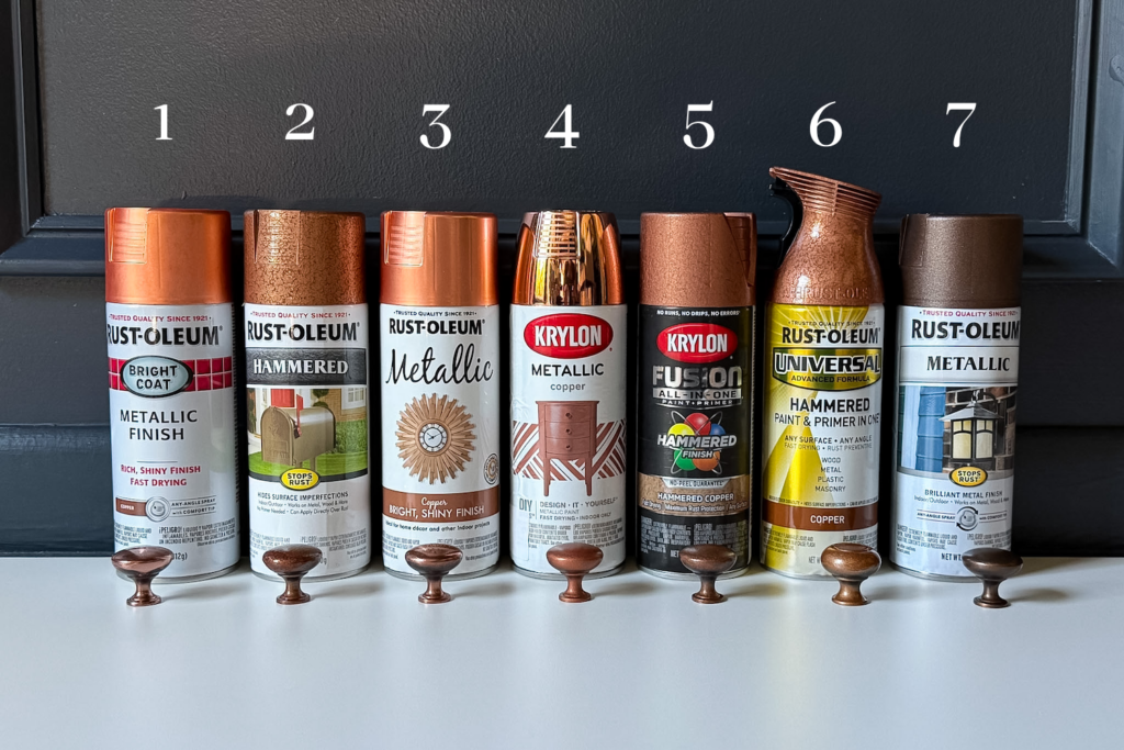 realistic best copper spray paints ranked