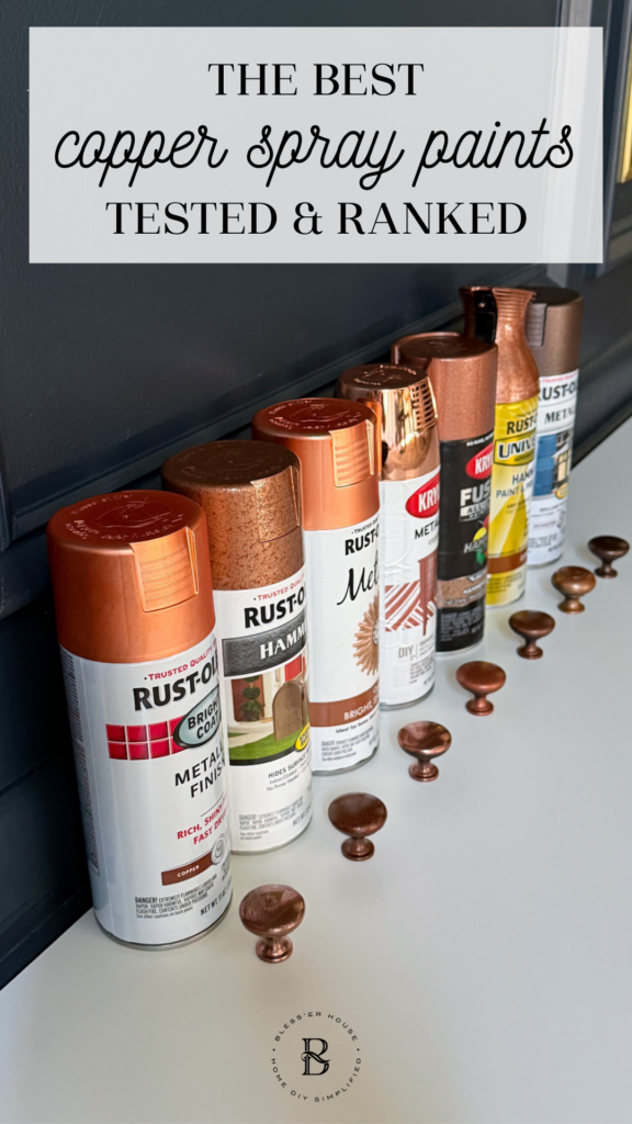 realistic best copper spray paints ranked
