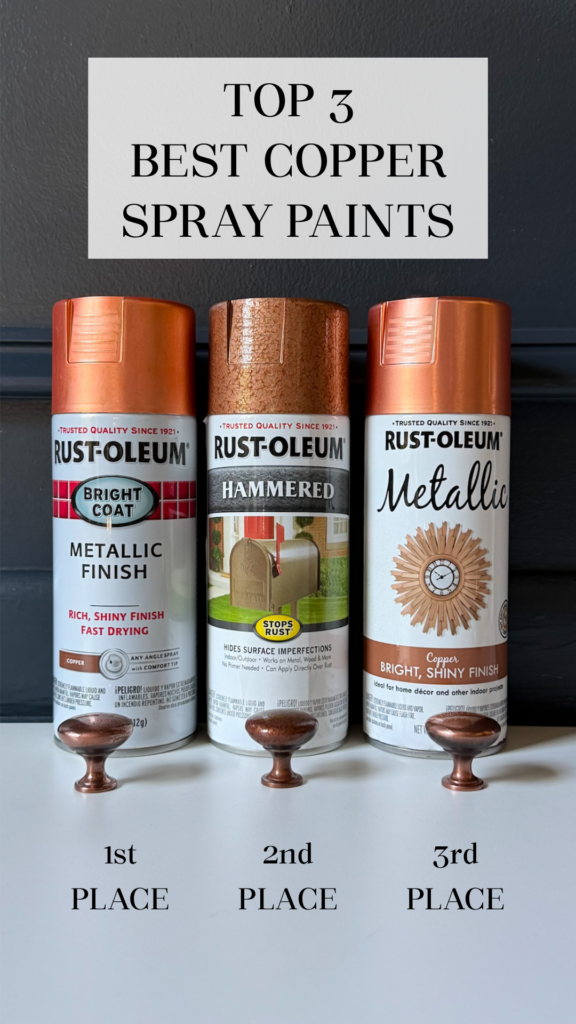 realistic best copper spray paints ranked