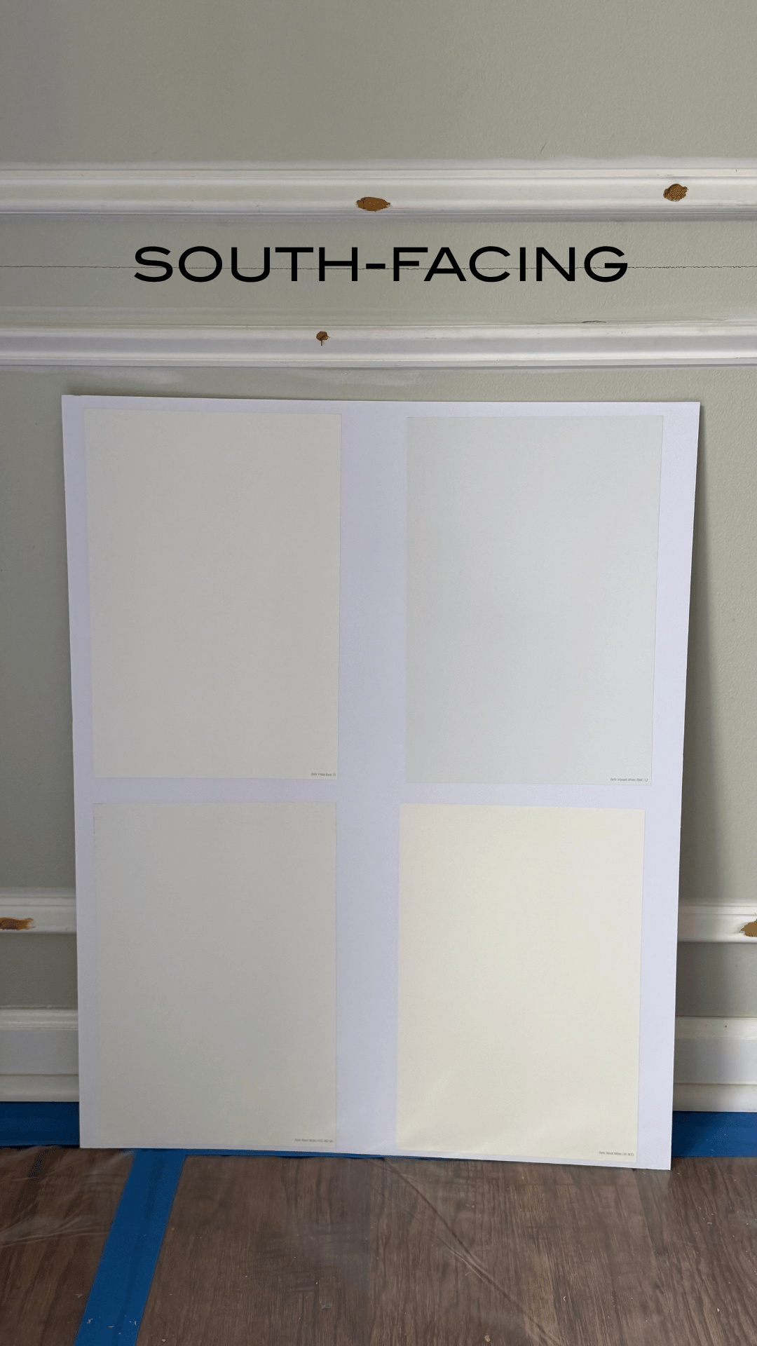 best white paint for south facing rooms