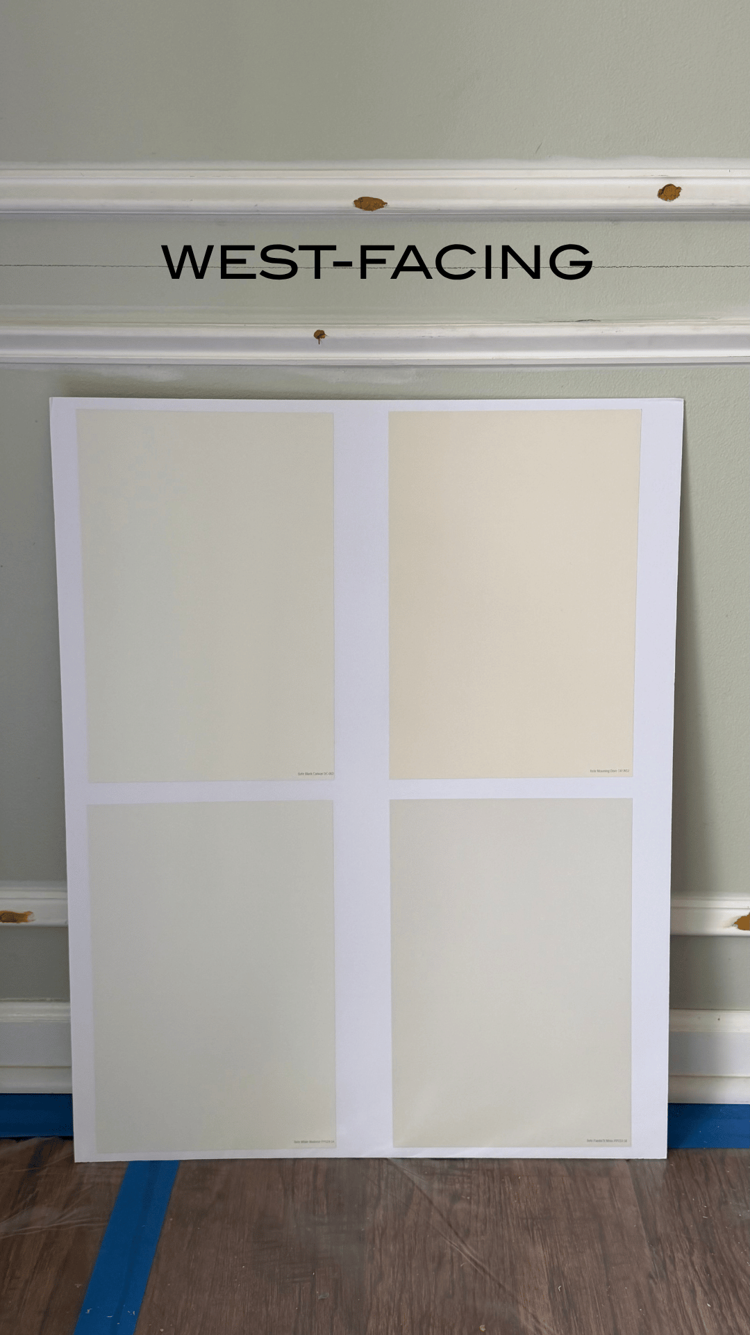 best white paint for west facing rooms
